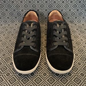 Women's Black Suede Vionic Loafers, size 7.5